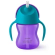 Philips AVENT Itatópohár rugalmas szívószállal 200ml lányos