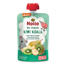 Holle Bio Kiwi Koala - Tasak körte és banán kivivel - Demeter 100g 8 hónapos kortól