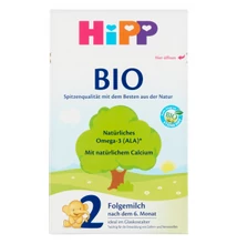 HiPP 2 BIO tejalapú anyatej-kiegészítő tápszer 6 hónapos kortól 2 x 300 g (600 g)