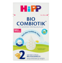HiPP 2 Bio Combiotik tejalapú anyatej-kiegészítő tápszer 6 hónapos kortól 600g