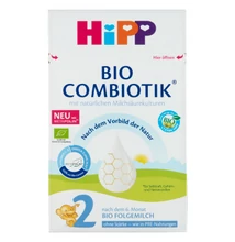 HiPP 2 Bio Combiotik tejalapú anyatej-kiegészítő tápszer keményítő nélkül 6 hónapos kortól 600g