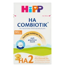 HiPP HA2 Combiotik tejalapú anyatej-kiegészítő tápszer hidrolizált fehérjével 6 hónapos kortól 600 g