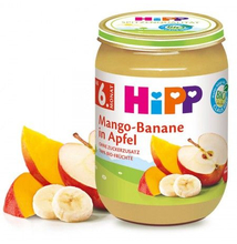 HiPP BIO Mangó-banán-alma 6 hónapos kortól 190g