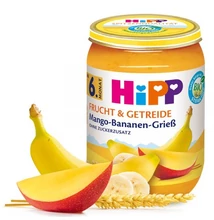 HiPP BIO Mangó-banán búzadarával 6 hónapos kortól 190g HiPP BIO Mangó-banán búzadarával 6 hónapos kortól 190g