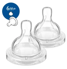 Philips AVENT Classic+ Anti-colic etetőcumi y-vágás 6 hó 2db/csomag