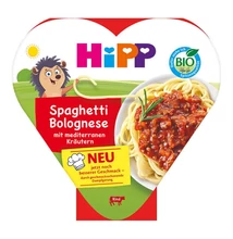 HiPP BIO Menü Bolognai spagetti mediterrán fűszerekkel 1 éves kortól 250g