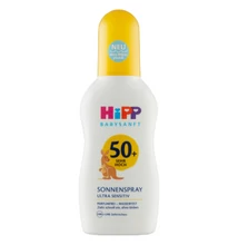 HiPP Babysanft napvédő spray érzékeny bőrre babáknak és gyermekeknek 50+, UVA+UVB szűrővel 150 ml
