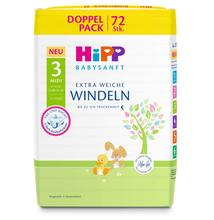 HiPP Babysanft Pelenka 3 Midi Jumbo 72db, 6-10kg