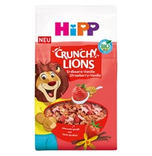 HiPP BIO Leo ropogós müzli – Eper-vanília 3 éves kortól 300g