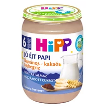 HiPP Jó Éjt Papi BIO banános-kakaós tejbegríz bébidesszert 6 hónapos kortól 190g
