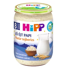 HiPP Jó Éjt Papi BIO natúr tejberizs bébidesszert 8 hónapos kortól 190g
