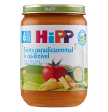 HiPP BIO tészta paradicsommal és cukkinivel bébiétel 6 hónapos kortól 190g HiPP BIO tészta paradicsommal és cukkinivel bébiétel 6 hónapos kortól 190g