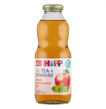 HiPP Tea + Gyümölcslé BIO almalé citromfűteával bébiital 4 hónapos kortól 0,5 l