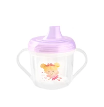 Lulabi - Szárnyas tündér Itatópohár 6 hónapos kortól, lila-átlátszó 200ml Lulabi - Szárnyas tündér Itatópohár 6 hónapos kortól, lila-átlátszó 200ml