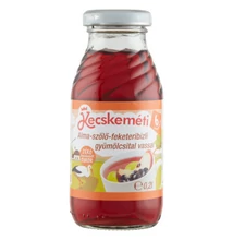 Kecskeméti alma-szőlő-feketeribizli gyümölcsital vassal bébiital 6 hónapos kortól 0,2l