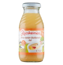 Kecskeméti Alma-banán-őszibarack ital 4 hónapos kortól 0,2l