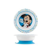 Lulabi - Disney Mickey mélytányér, csúszásgátló talppal 16cm 6 hónapos kortól Lulabi - Disney Mickey mélytányér, csúszásgátló talppal 16cm 6 hónapos kortól