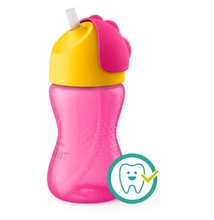 Philips AVENT Itatópohár rugalmas szívószállal 300ml lányos