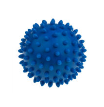 TULLO Masszázs labda, kék, 9 cm 6 hónapos kortól