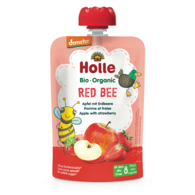 Holle Bio Red Bee - Tasak alma eperrel - Demeter 100g 8 hónapos kortól