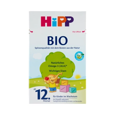 HiPP BIO Tejalapú Gyermekital 12 hónapos kortól 600g 