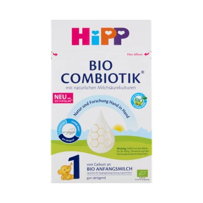 HiPP 1 BIO Combiotik tejalapú anyatej-helyettesítő tápszer újszülött kortól 600g