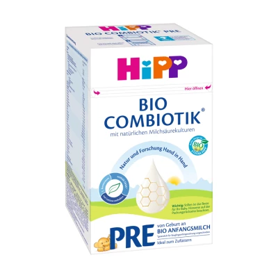 HiPP Pre Bio Combiotik tejalapú anyatej-helyettesítő tápszer újszülöttkortól 600g