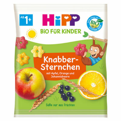 HiPP Gyümölcsös csillagok 1-3 éveseknek