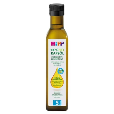 HiPP BIO Repceolaj 5 hónapos kortól 250ml