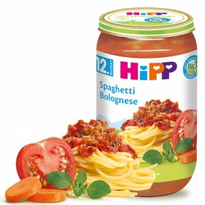 HiPP BIO Bolognai spagetti 12 hónapos kortól 250g