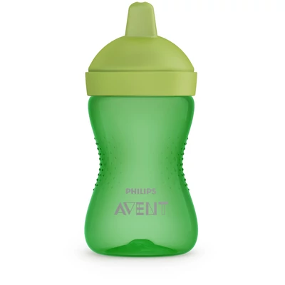 Philips Avent Puha harapásálló csőrös pohár 300 ml ZÖLD 18 hónapos kortól