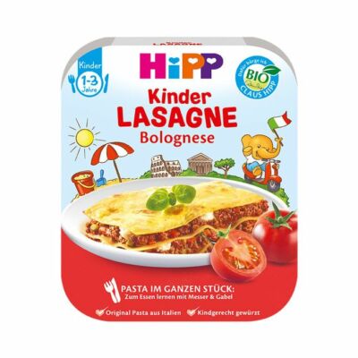 HiPP BIO Lasagne Bolognese  1-3 éves kor között 250g