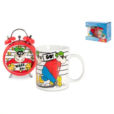 Disney Beagle Boys ébresztőóra és bögre szett Disney Beagle Boys ébresztőóra és bögre szett
