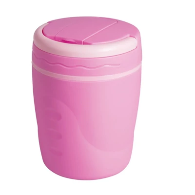 Lulabi - Hőtartó ételhordó 2 rekesszel, 2l, rózsaszín