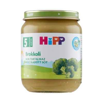 HiPP BIO brokkoli 5 hónapos kortól 125g