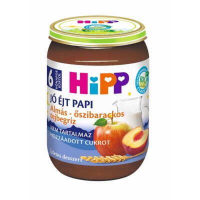 HiPP BIO Almás-őszibarackos tejbegríz 6 hónapos kortól