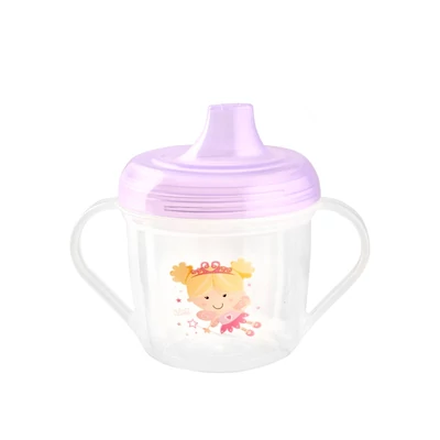 Lulabi - Szárnyas tündér Itatópohár 6 hónapos kortól, lila-átlátszó 200ml