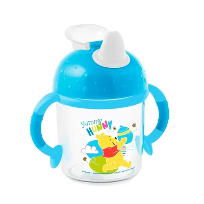 Lulabi - Disney Micimackó, Itatópohár 6 hónapos kortól, kék 200ml