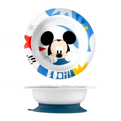 Lulabi - Disney Mickey ICON mélytányér, csúszásgátló talppal 16cm 6 hónapos kortól