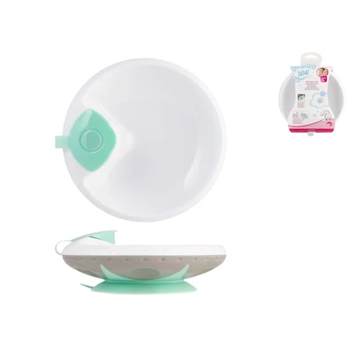 Meleg ételtányér tapadókoronggal 6 hónapos kortól Meleg ételtányér tapadókoronggal 6 hónapos kortól