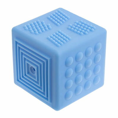 TULLO Készségfejlesztő kocka, kék, 0+ hó