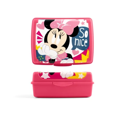 Lulabi - Uzsonnás doboz, Disney Minnie ICON, rózsszín